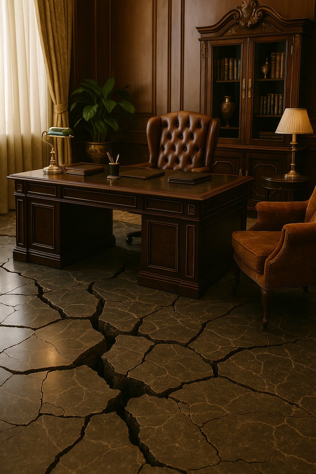 3 Polished Brass Broken Compass